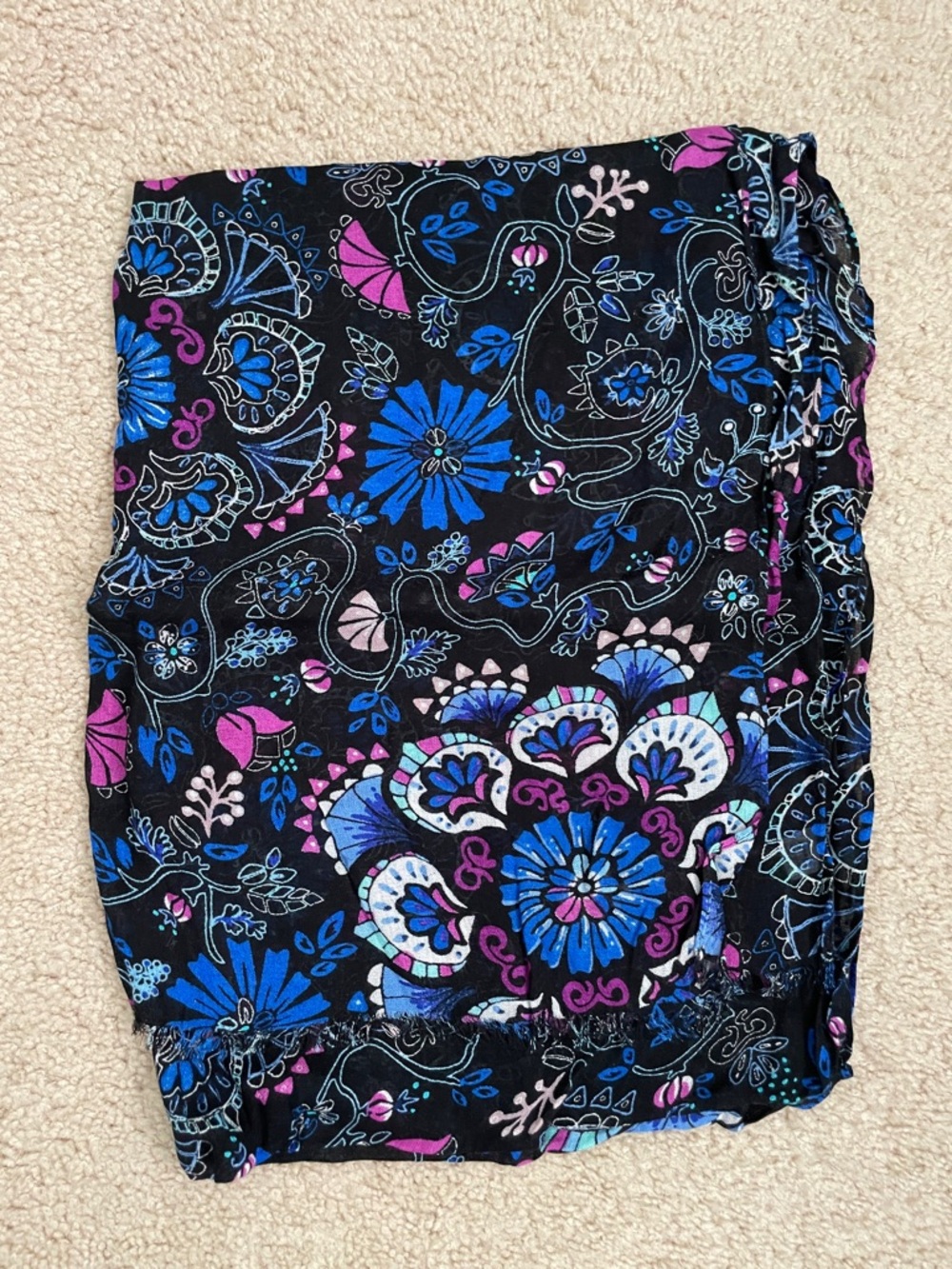 Vera Bradley Fringe Scarf